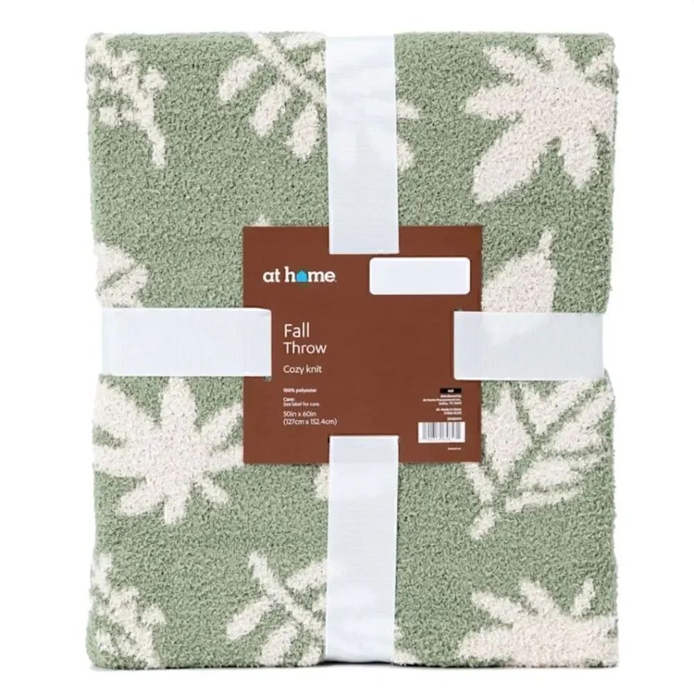 New Cozy Knit Throw Blanket,  50 x 60